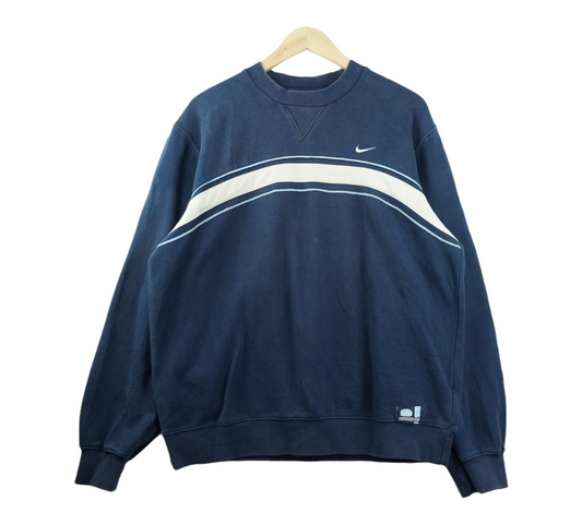 90s Nike Sweatshirt Navy M