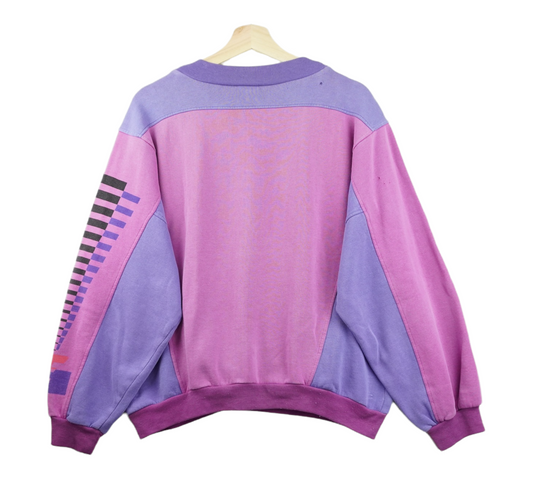 80s Nike Sweatshirt Purple M