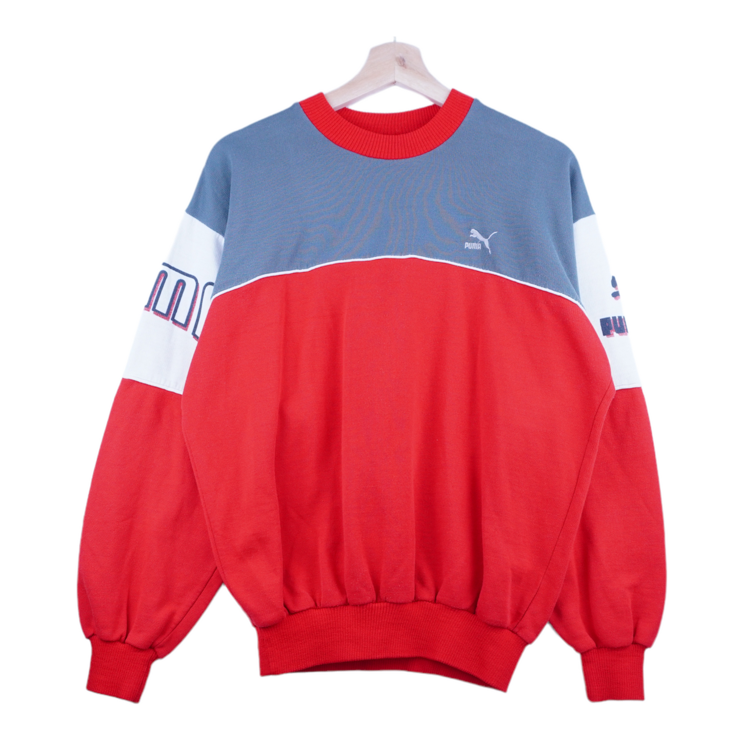 90s Puma Sweatshirt Red M