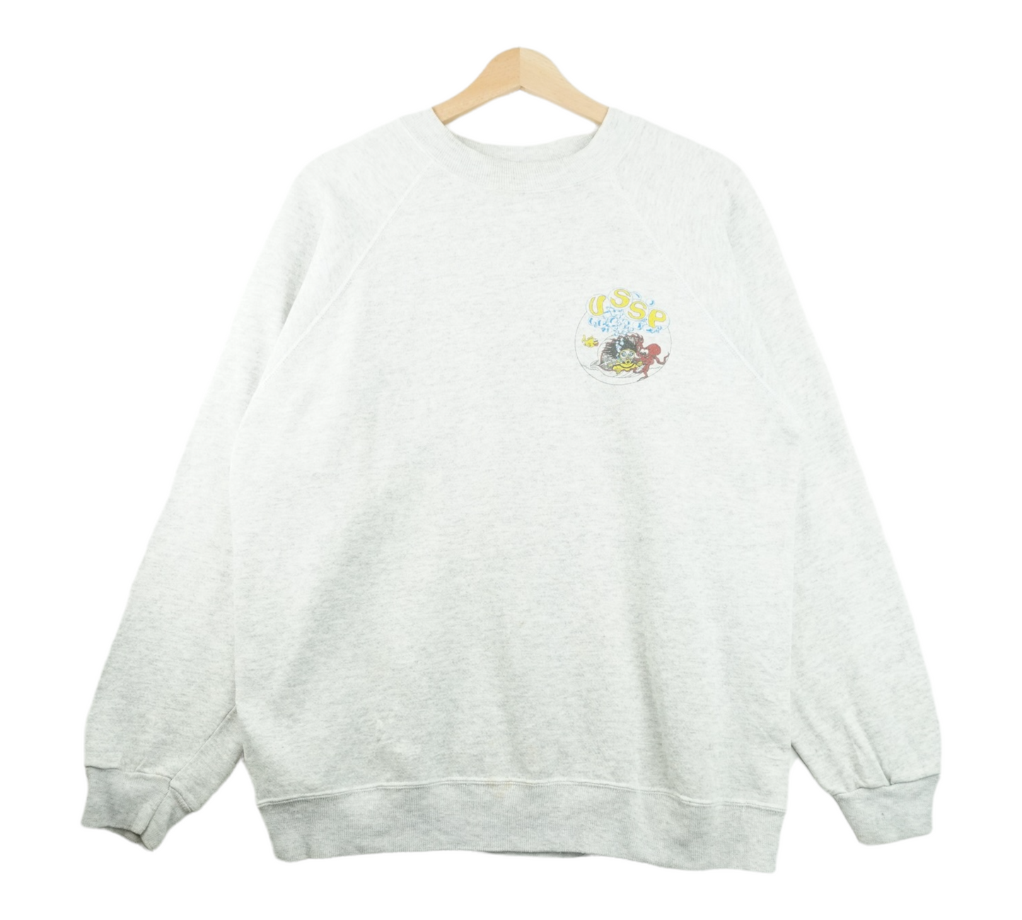 90s Hanes Sweatshirt Grey L