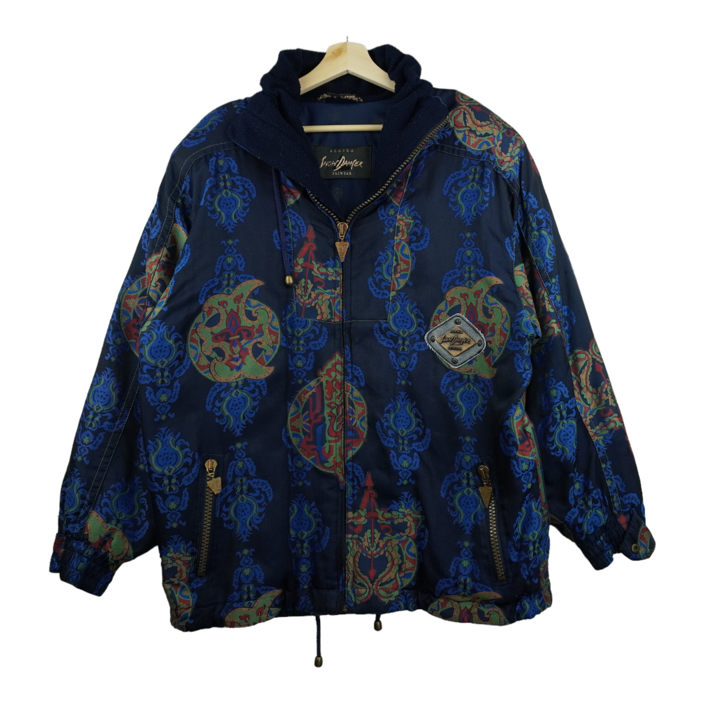 90s Snow Dancer Skiwear Jacket Blue L