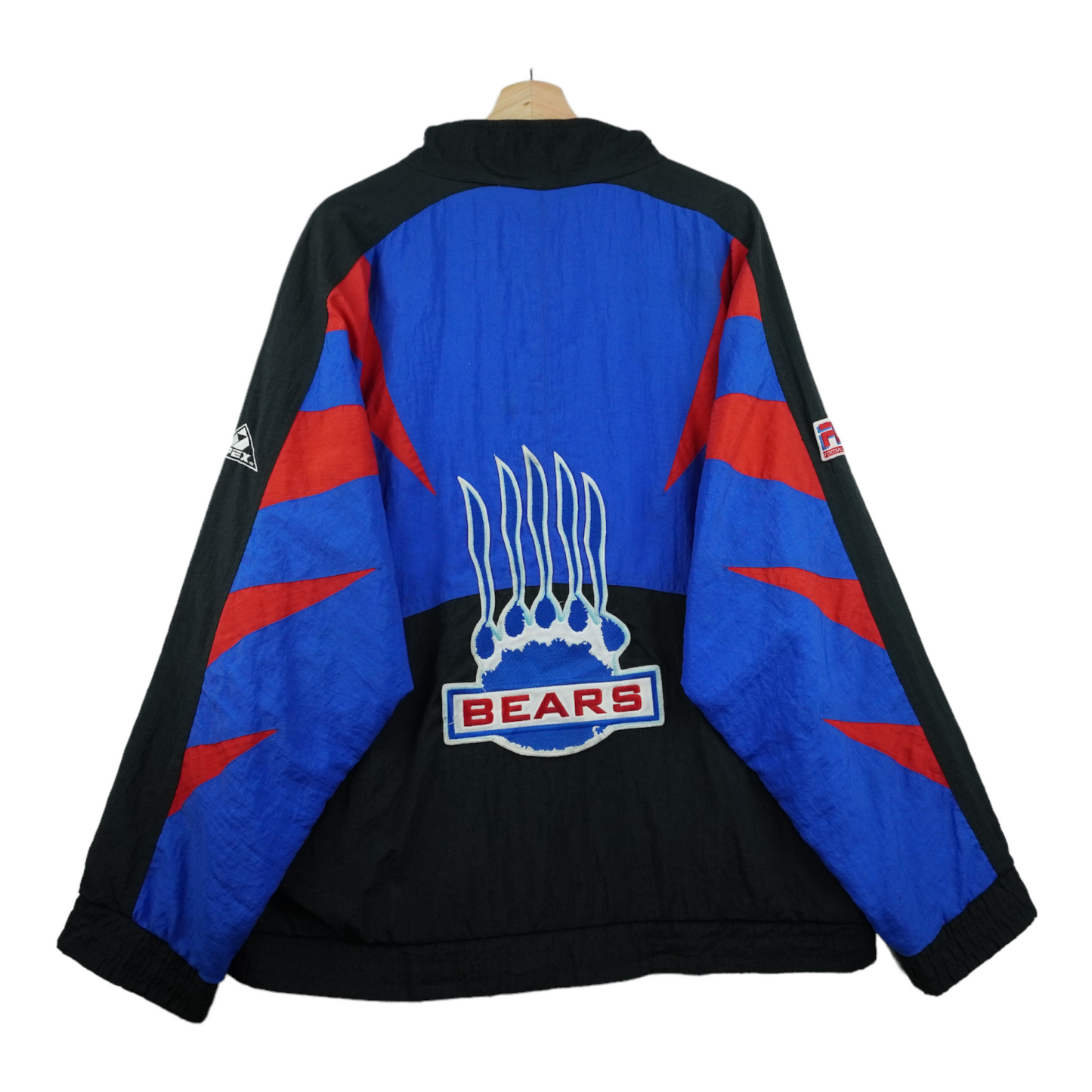 90s Apex One Berlin Bears Football League of Europe FLE Jacket Blue XL