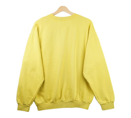 80s United Colors of Benetton Sweatshirt Yellow M