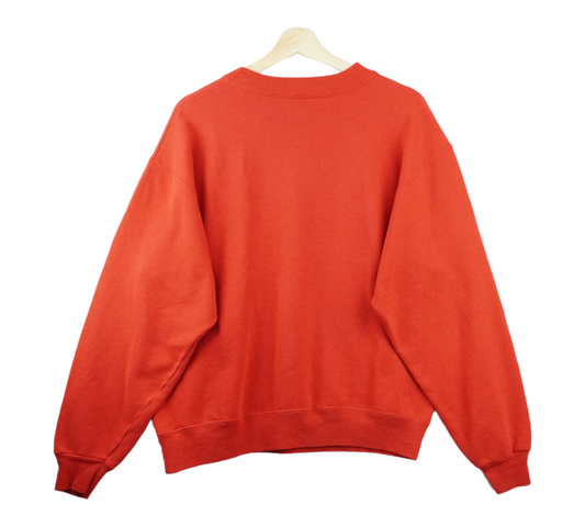 90s Hanes Arkansas Razorbacks NCAA Sweatshirt Red M