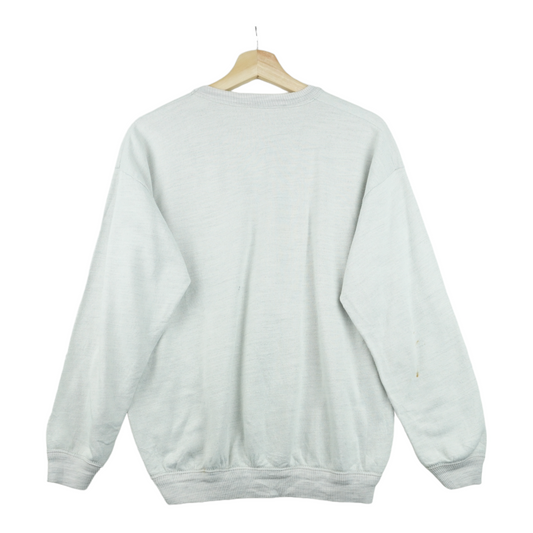 80s Unbranded Sweatshirt Grey M