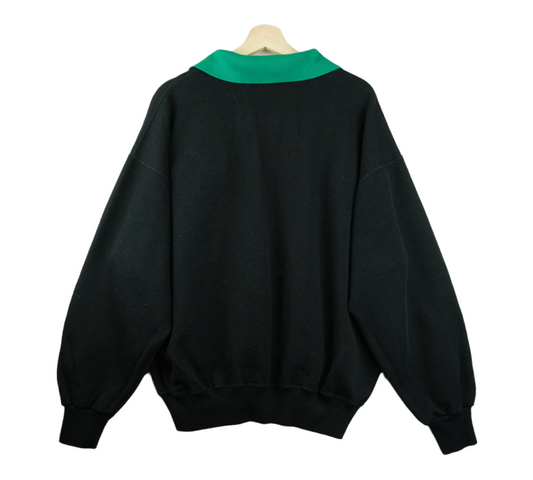 80s Sergio Tacchini Sweatshirt Black L