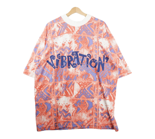 90s Taverniti Jeans T-Shirt Orange XL