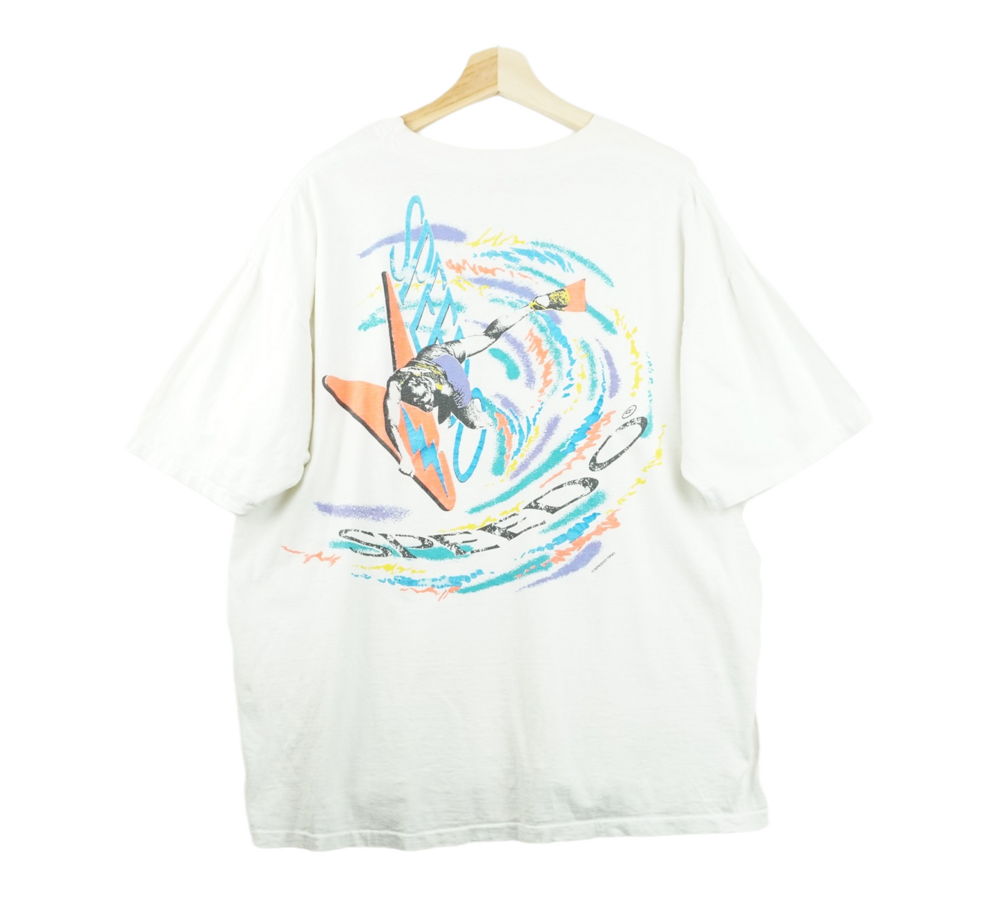 80s Speedo T-Shirt White L