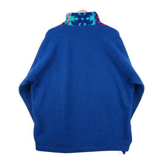 90s Dress Fleece Navy L