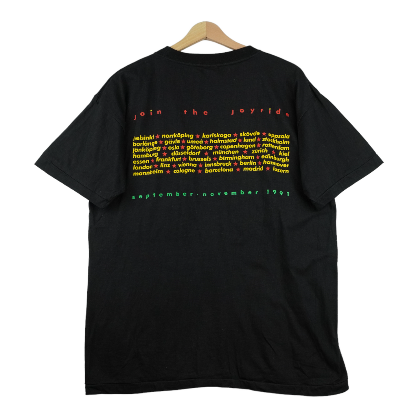 90s Roxette Band T-Shirt Black L