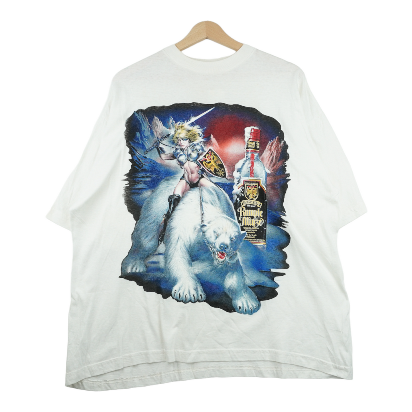00s Sport King Rumple Minze Promo T-Shirt White L