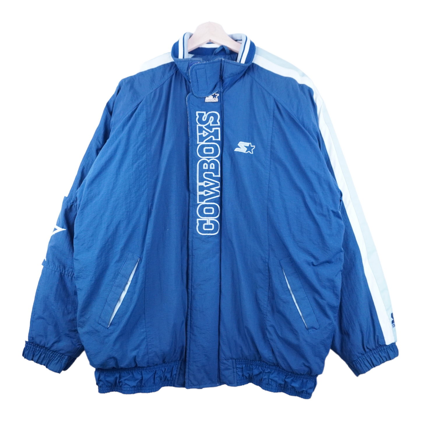 90s Starter Dallas Cowboys NFL Jacket Navy L