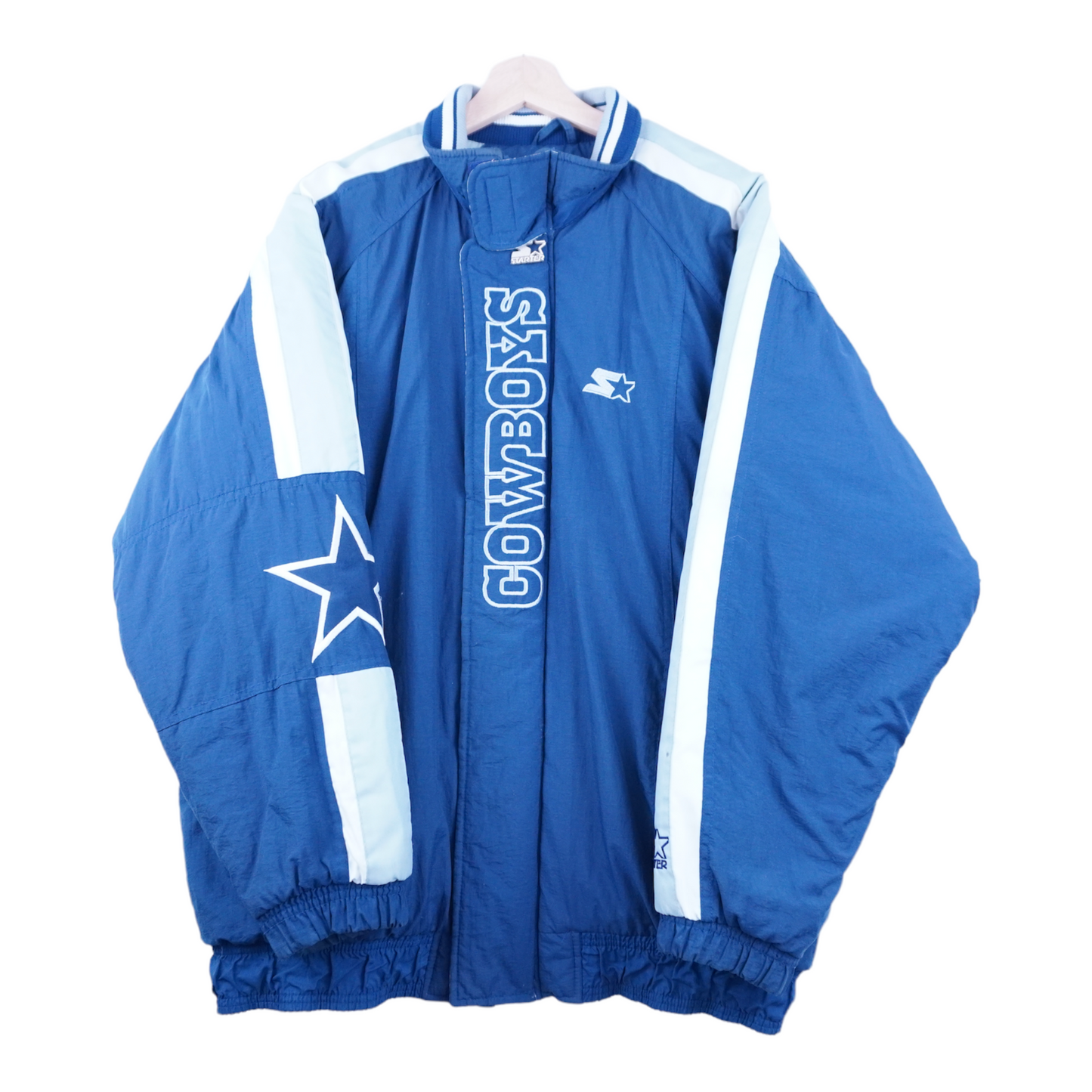 90s Starter Dallas Cowboys NFL Jacket Navy L