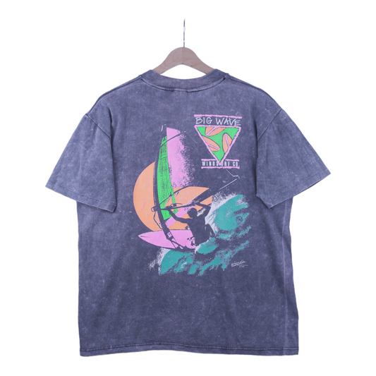 90s Stedman Color of California Surf T-Shirt Grey L