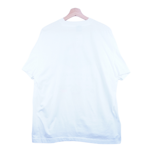 90s Screen Stars Spike-a-Roo Volleyball Single Stitch T-Shirt White Neon L/XL