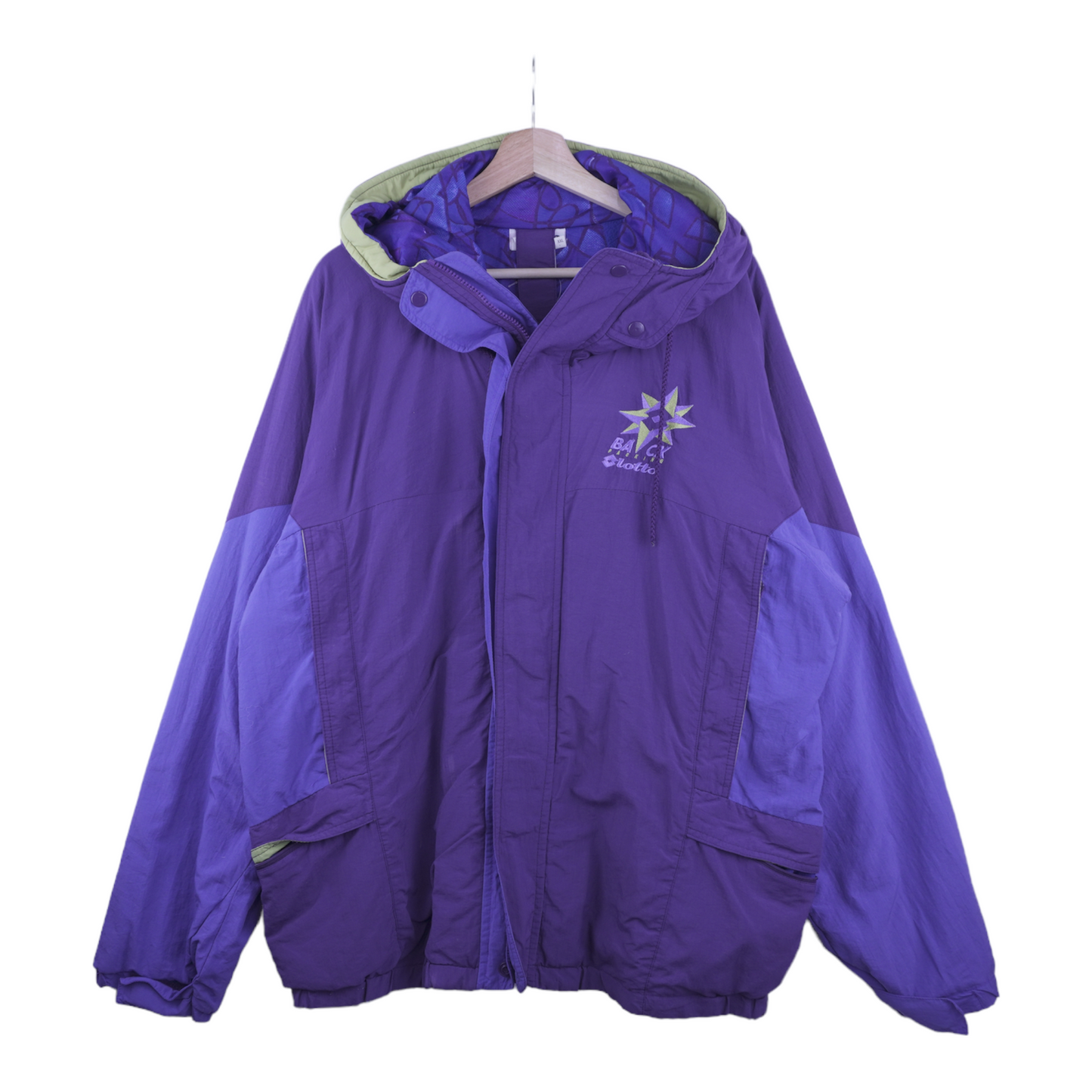 90s Lotto Jacket Purple  XL