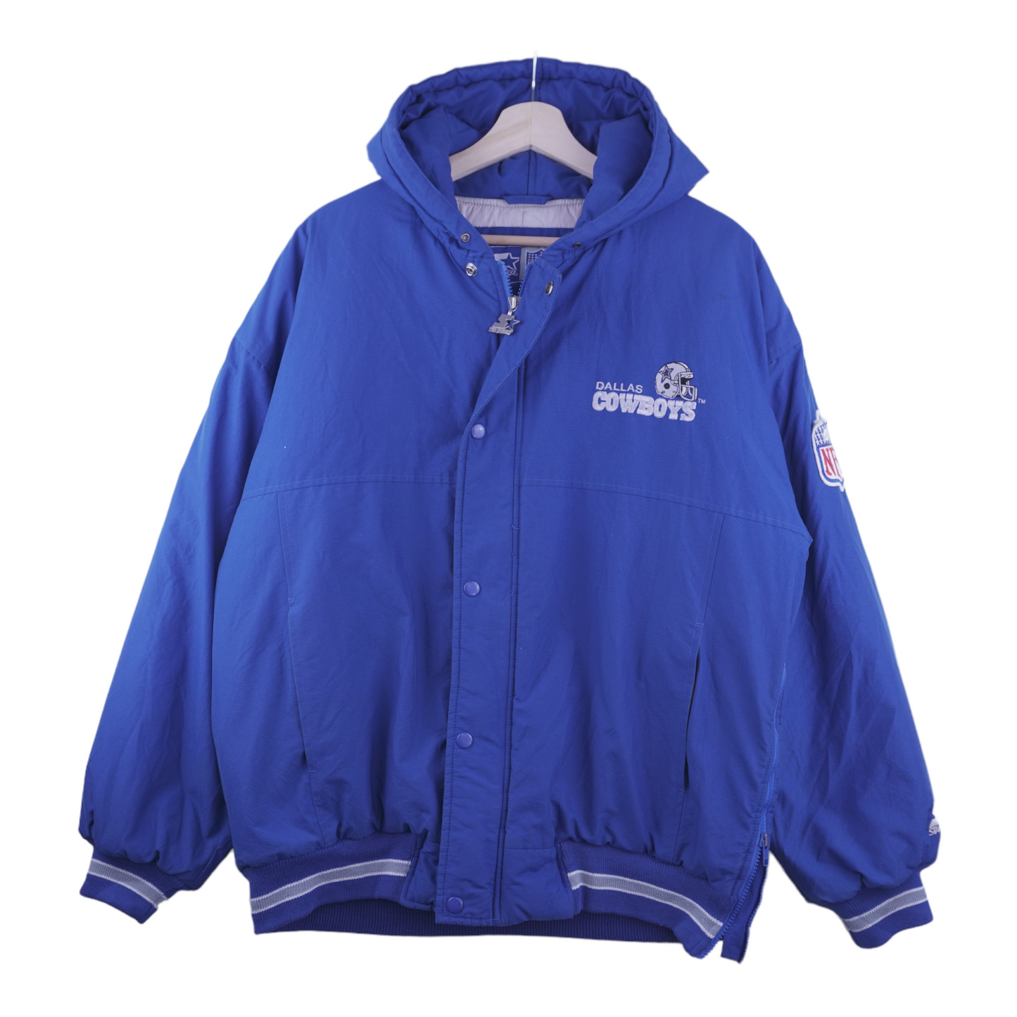 90s Starter Dallas Cowboys NFL Jacket Blue M/L