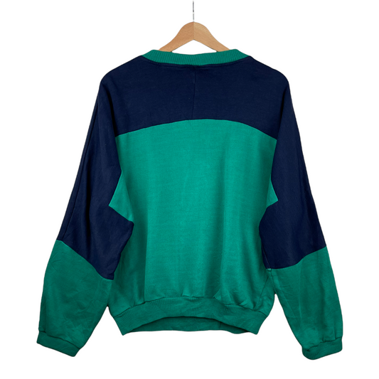 90s Unbranded Hiking Sweatshirt Green M