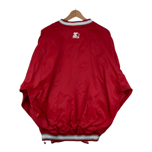 90s Starter Ohio State NCAA Pullover Red XL