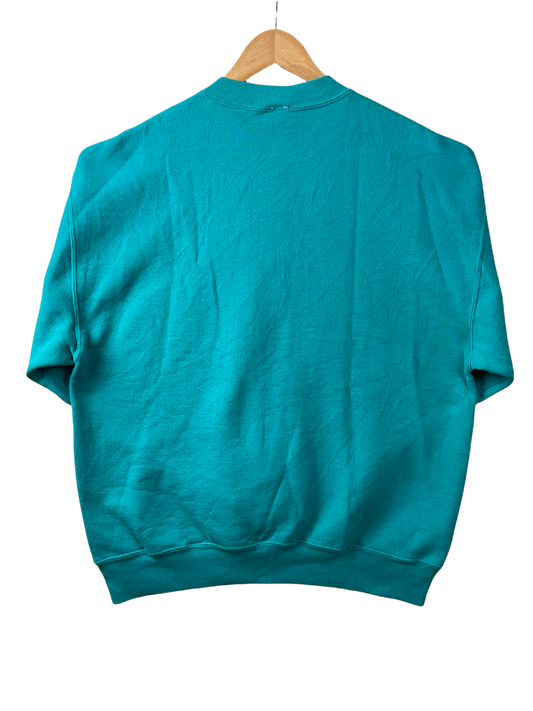 90s Guess Sweatshirt Green M