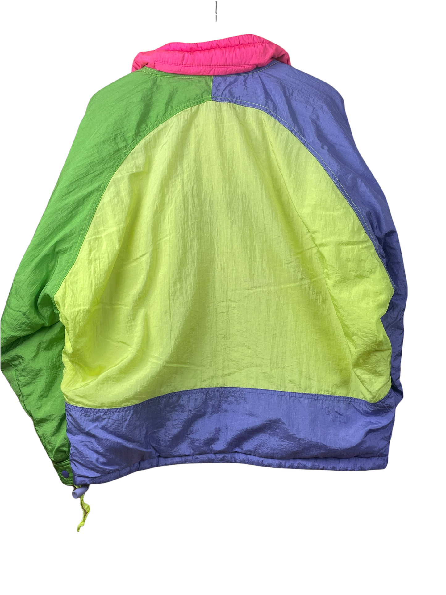 90s Rodeo Jacket Yellow Purple / Green