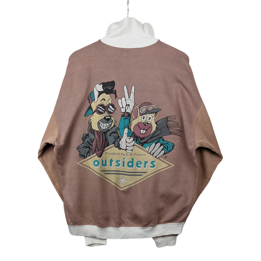 80s Outsiders Sweatshirt Brown M/L
