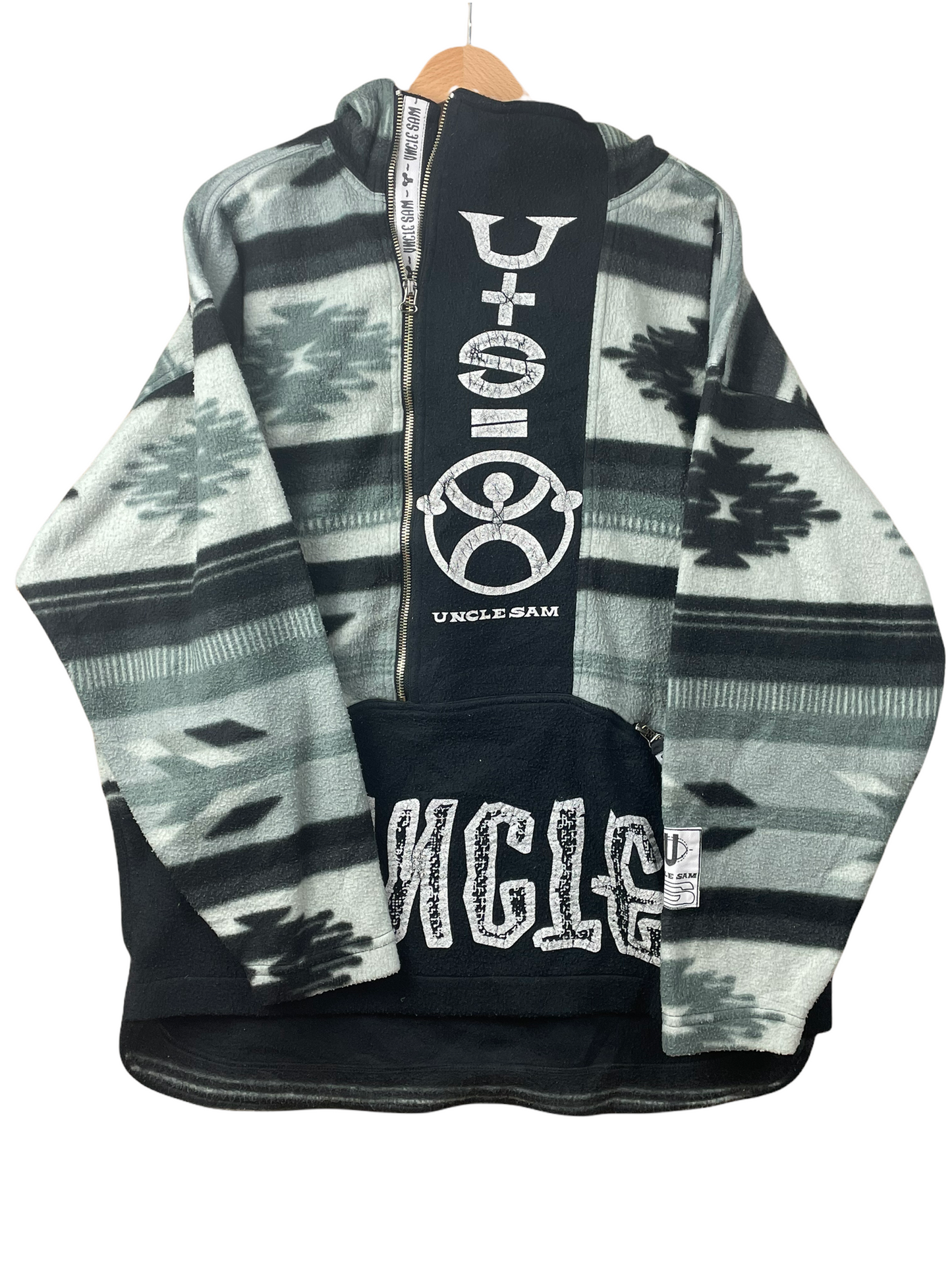 00s Uncle Sam Crazy Fleece Grey L/XL