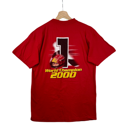 00s Michael Schumacher T-Shirt Red S/M