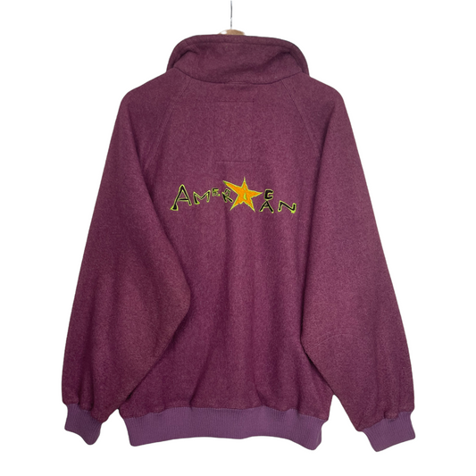 90s American Fleece Red M