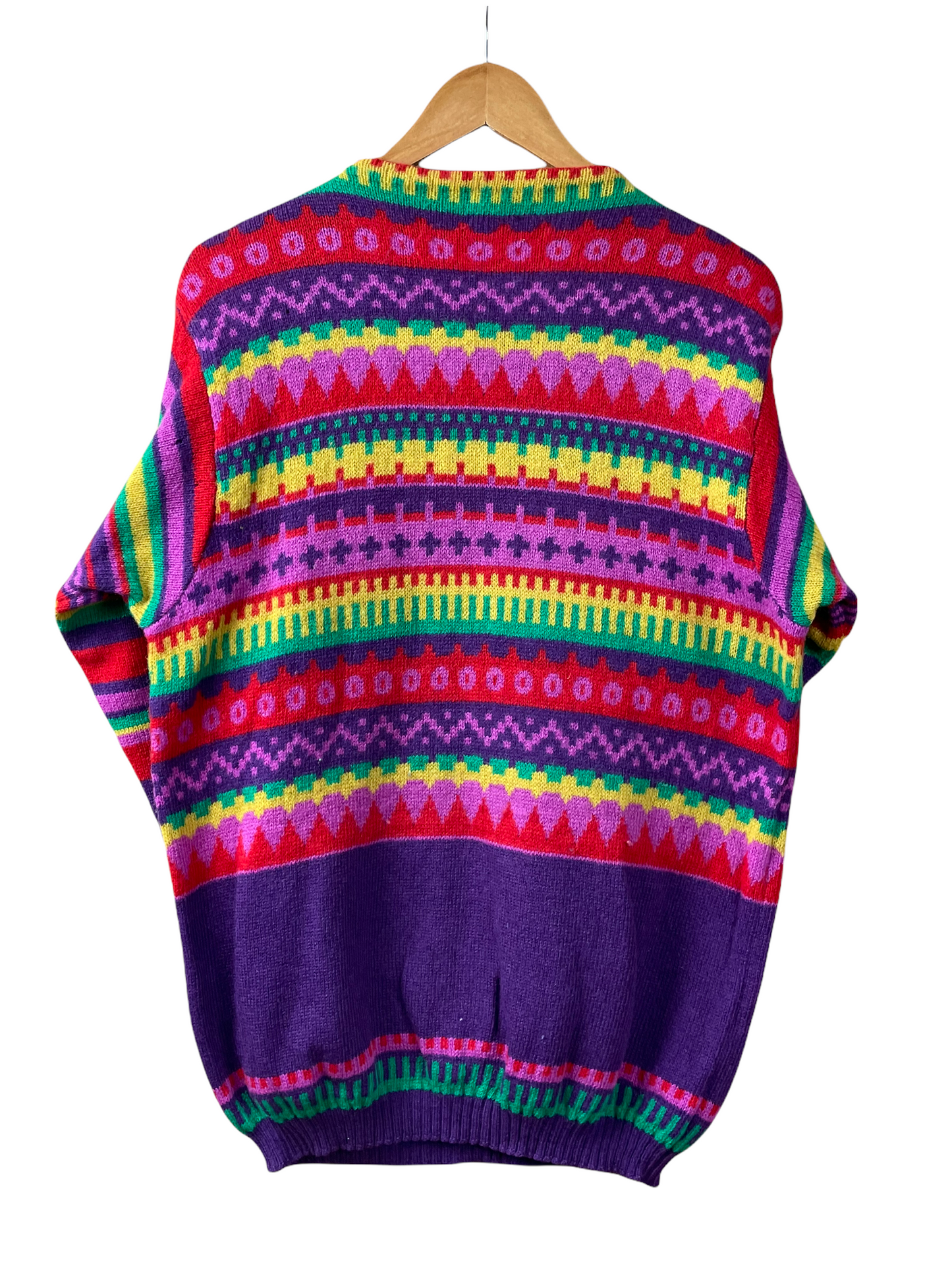 80s United Colors of Benetton knit Pink M