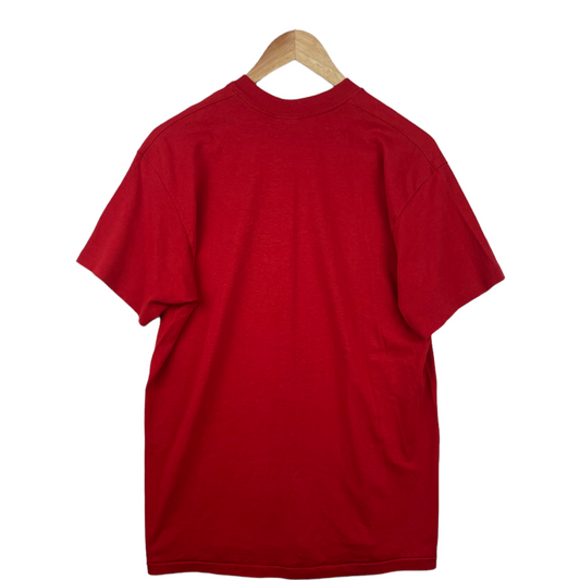 90s Stedman Chicago Bulls NBA T-Shirt Red M