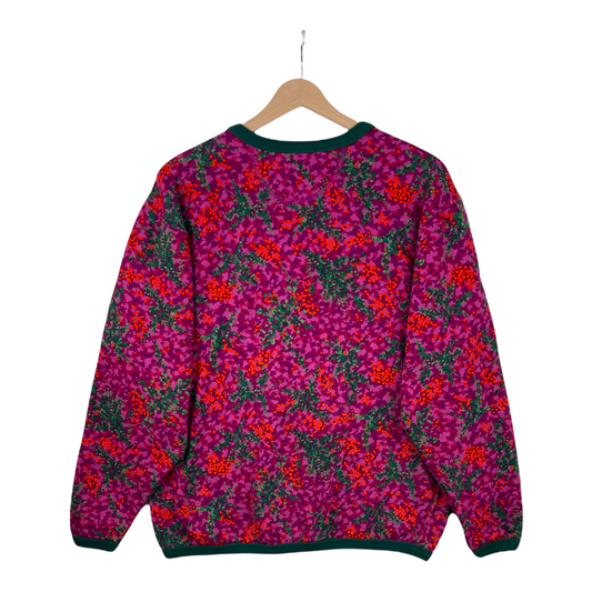 80s Best Company Sweatshirt Red Pink S/M