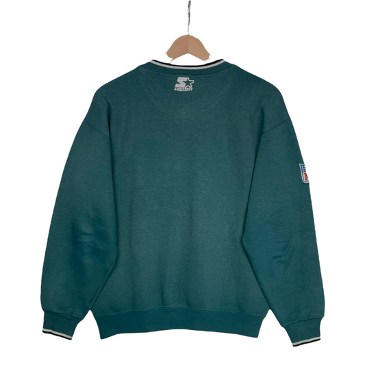 90s Starter Philadelphia Eagles NFL Sweatshirt Green S/M