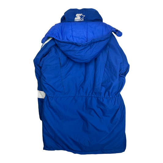 90s Starter Minnesota Timberwolves NBA Jacket Blue Green XL