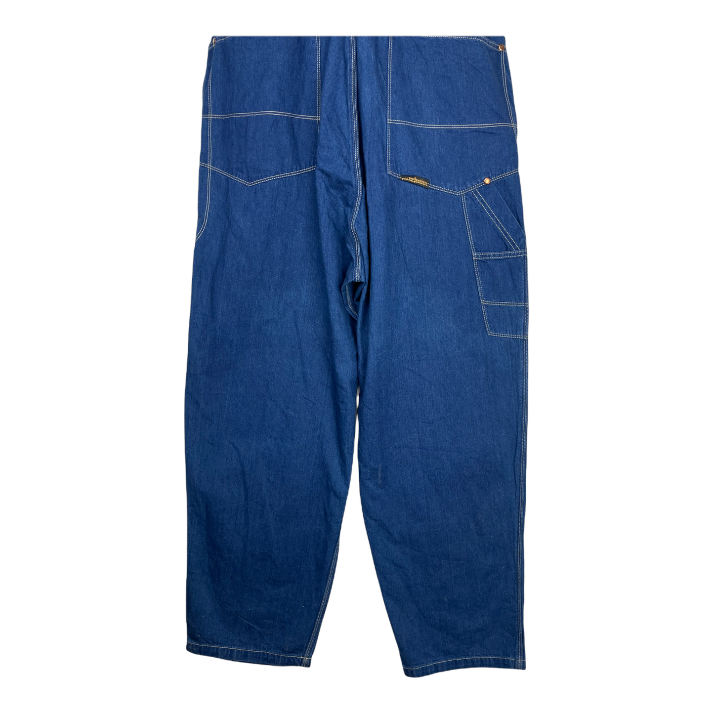 90s Harley Davidson Dungaree Blue L