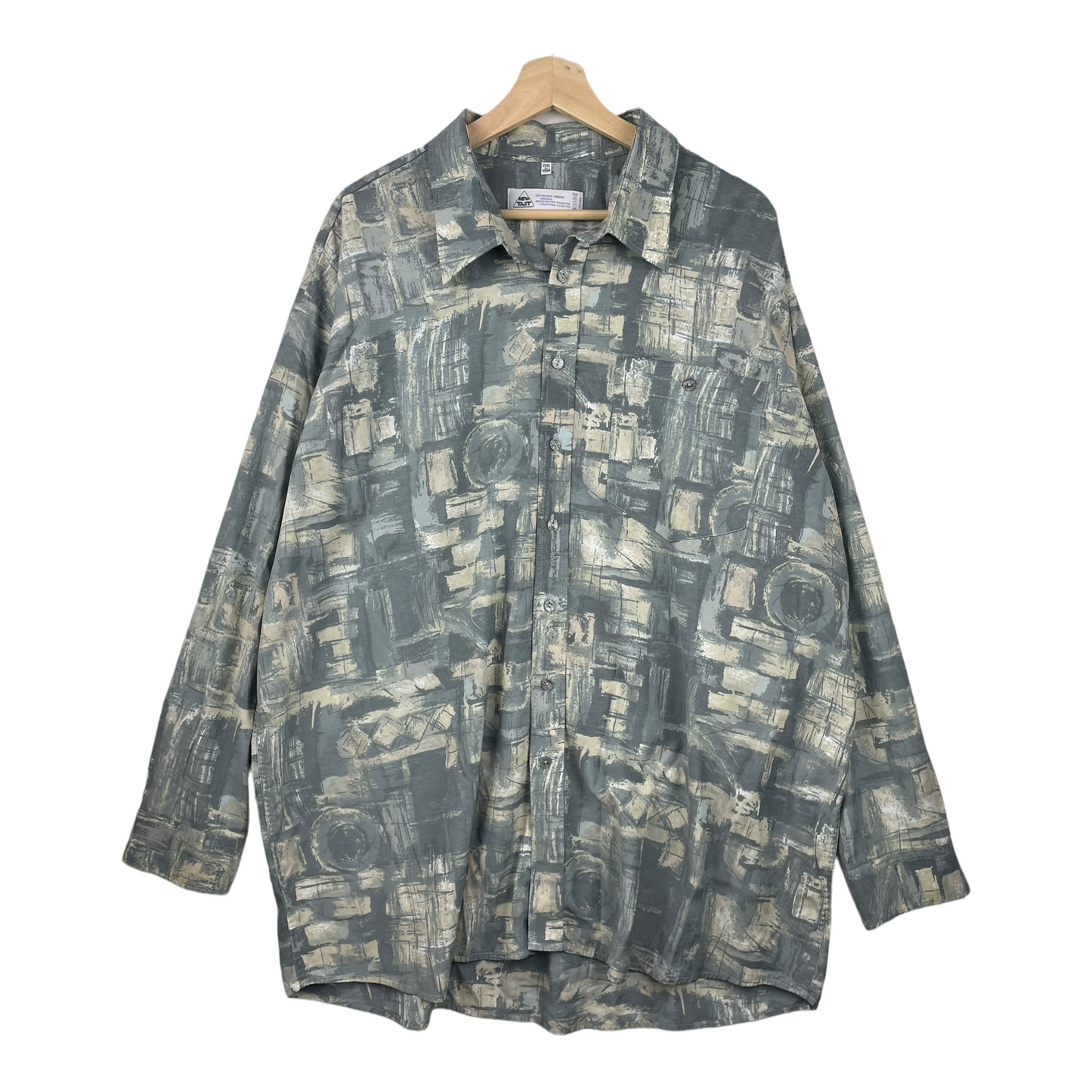 90s New Fast Crazy Shirt Grey XXL