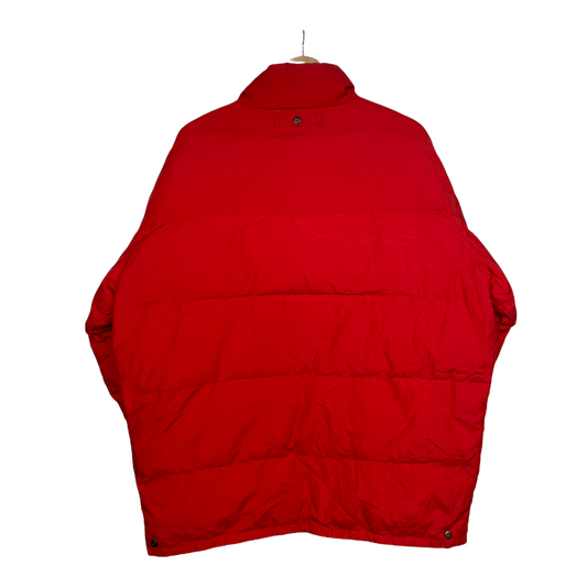 90s Fila Puffer Jacket Red XL