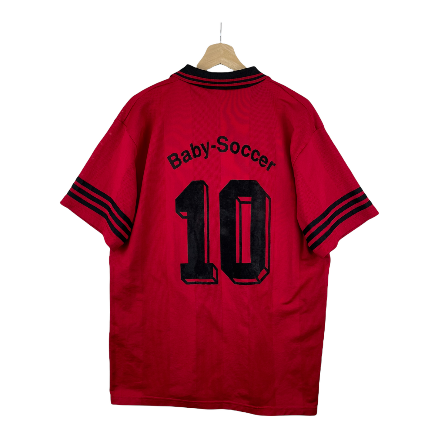 90s Adidas Billy Boy Jersey Red XL