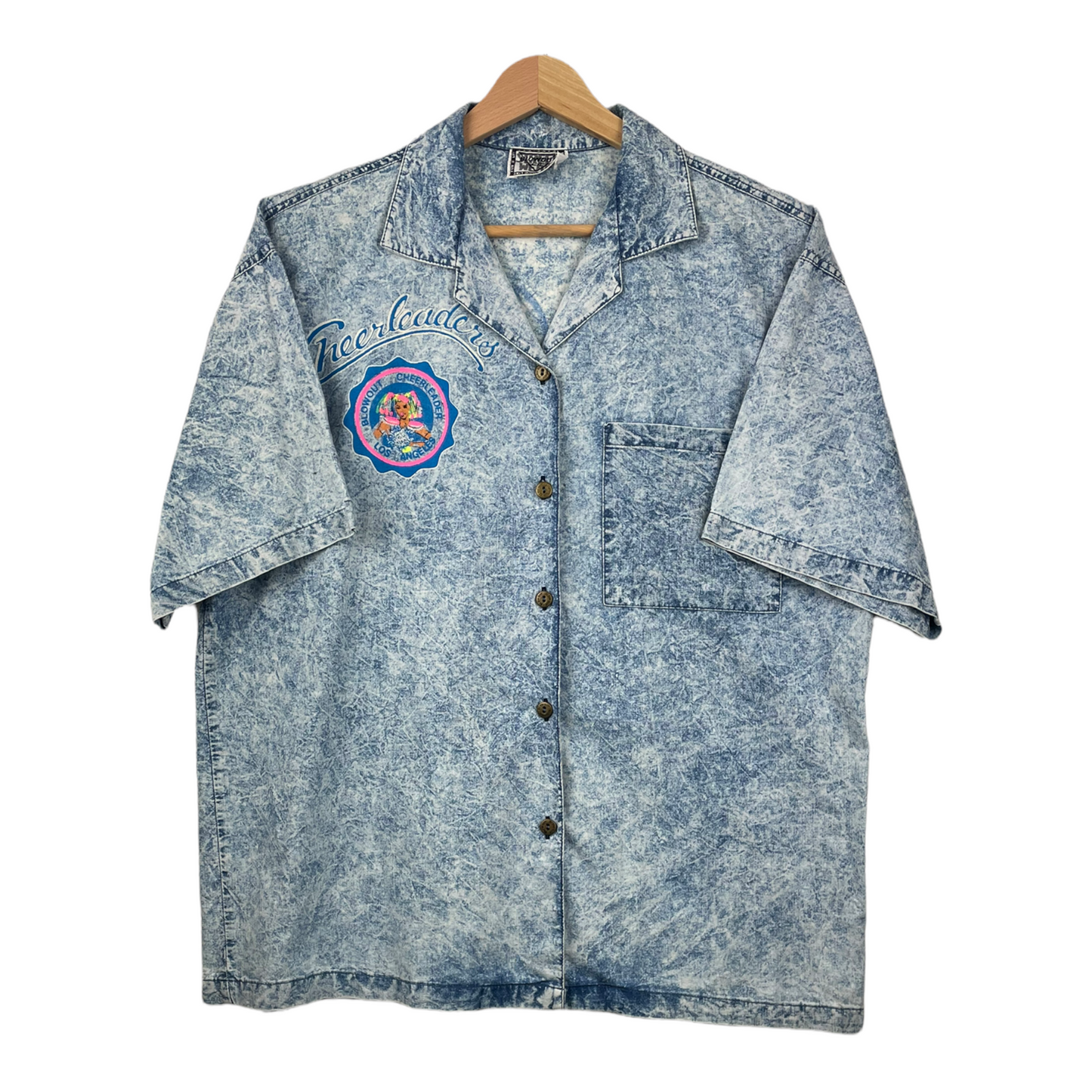 90s Blowout L.A. T-Shirt Blue M
