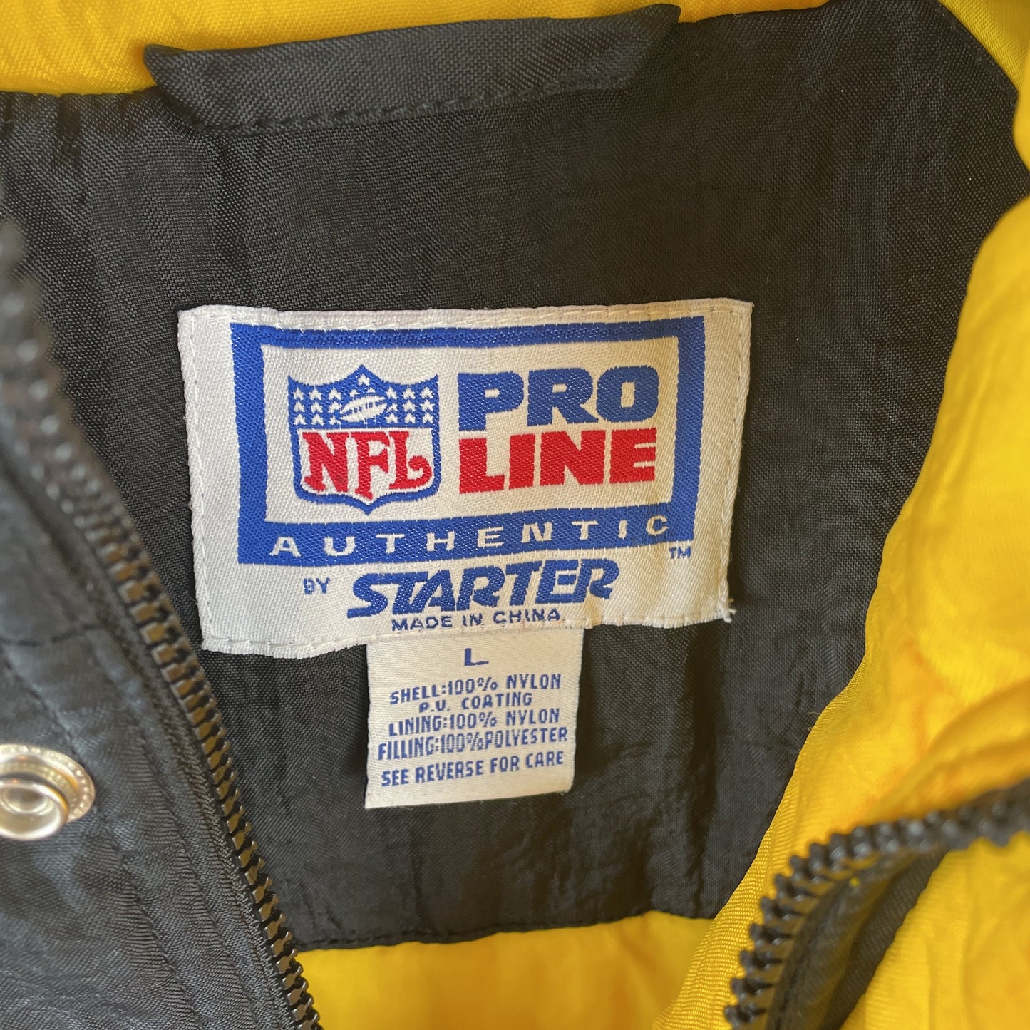 NFL Vintage Starter Jacke 90s Pittsburgh Steelers
