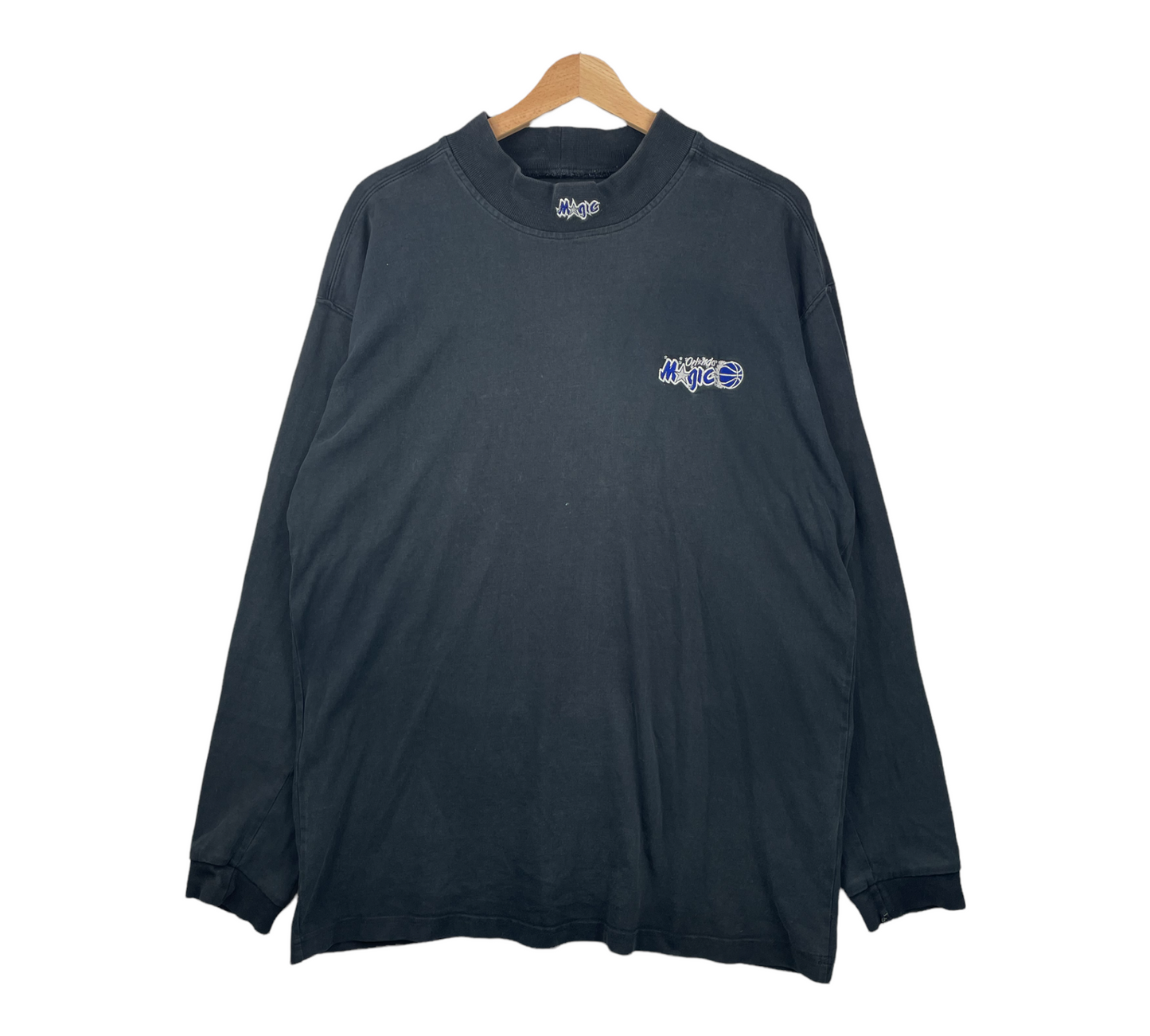 90s Starter Orlando Magic NBA Longsleeve Black L/XL