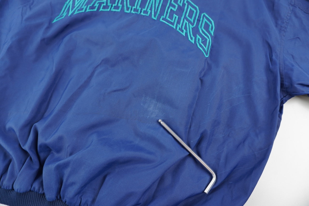 90s Starter Seattle Mariners MLB Jacket Blue  XL