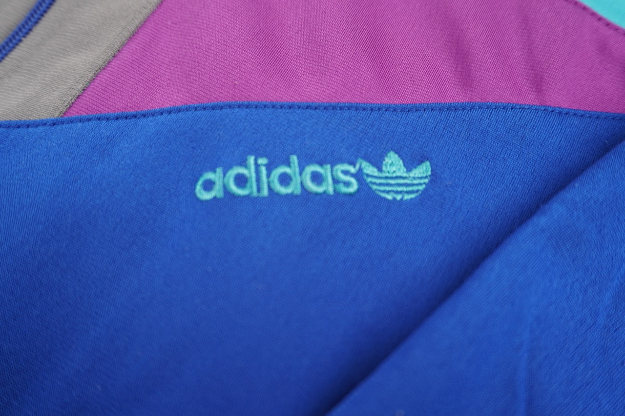 90s Adidas Trackjacket Blue Purple M