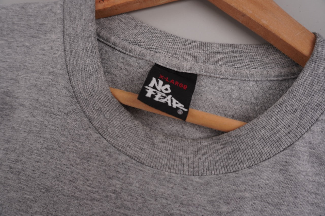 90s No fear T-Shirt Grey  XL