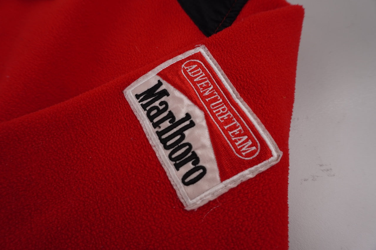 90s Marlboro Aventure Crazy Fleece Red  L/XL