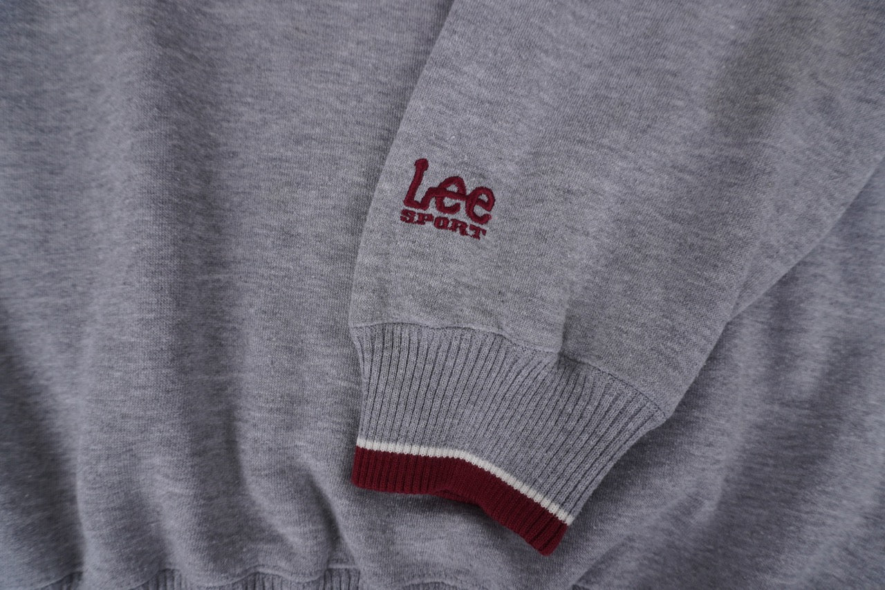 90s Lee Stanford University NCAA Sweatshirt Grey Red XL