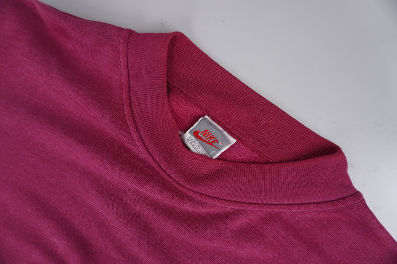 90s Nike Sweatshirt Red  L