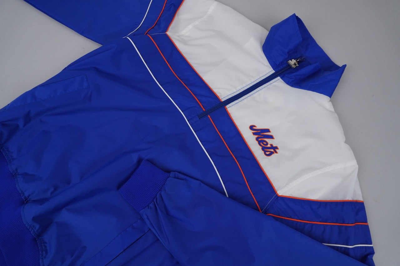 80s Starter New York Mets MLB Jacket Blue white  M