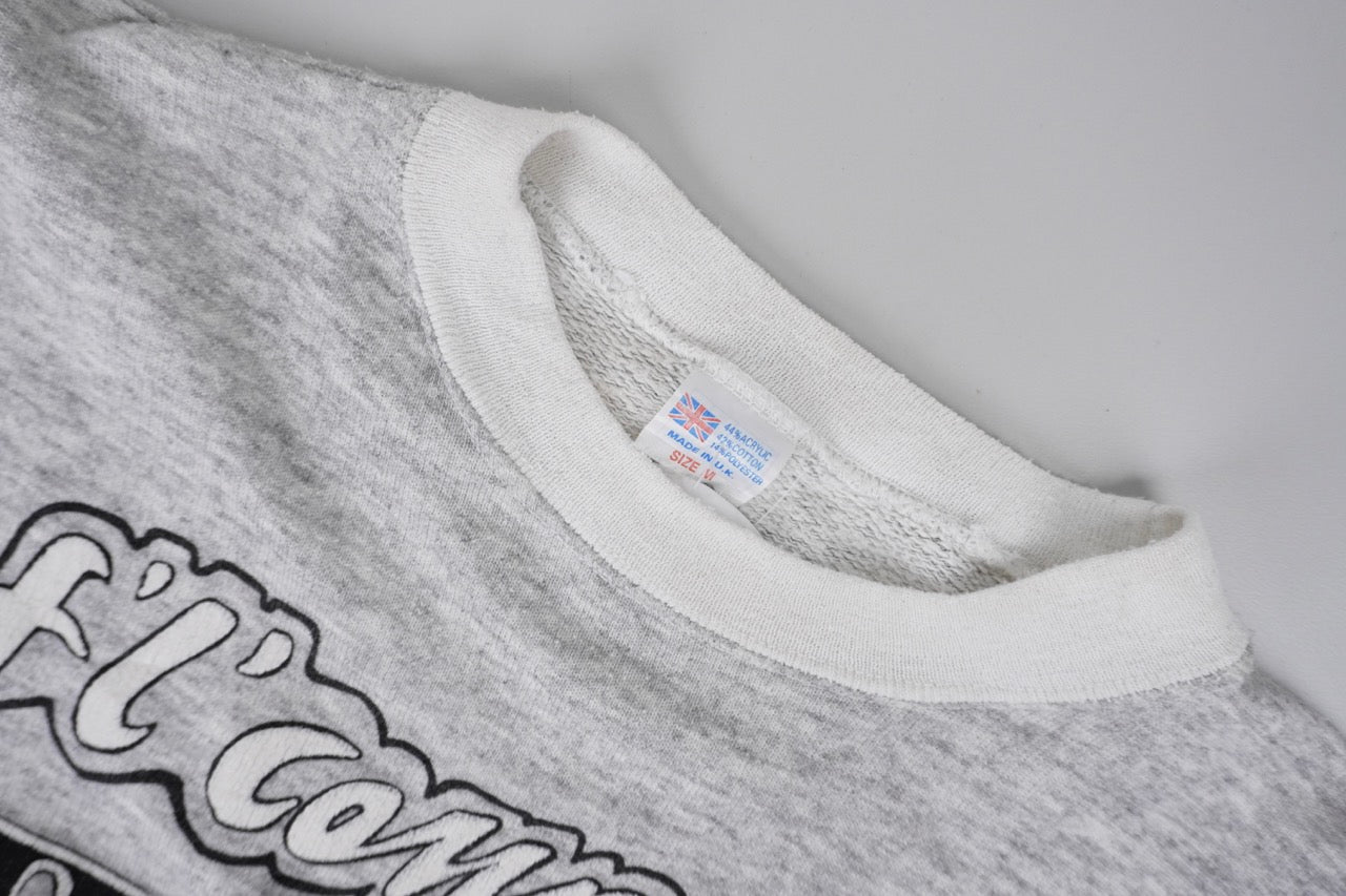 80s Grey Unbranded Longsleeve