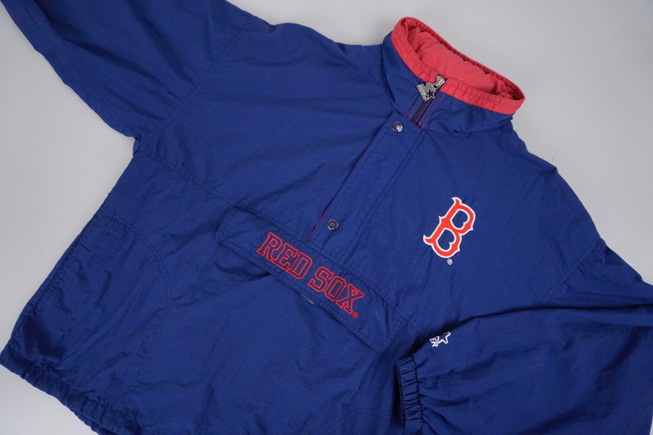 90s Starter Boston Red Sox Jacket Blue Red M/L